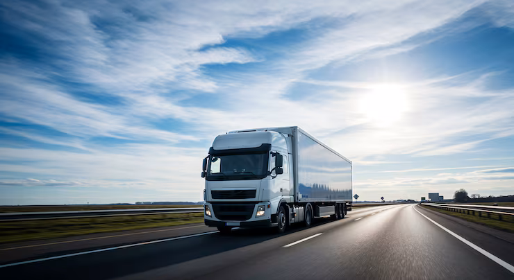 Professional semi-truck for emergency repair services